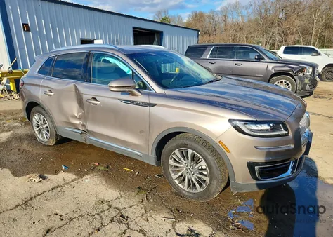 2020 Lincoln Nautilus from USA, damaged, VIN 2LMPJ6J93LBL29290